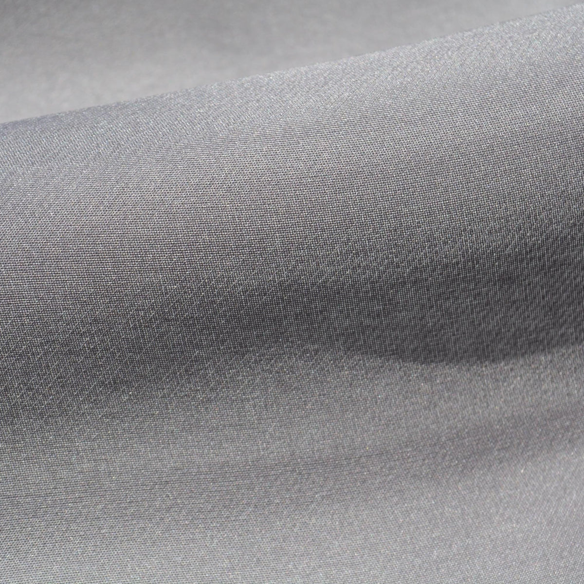 Pure Silk Gazar Fabric | Gray Designer Deadstock | Dresses, Skirts, Bridal, Couture | By the Yard