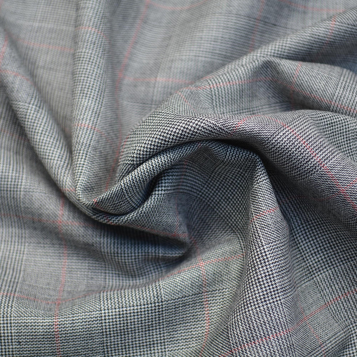 British Super 100s Wool Suiting Fabric | Huddersfield England British wool Super 100s | Designer Deadstock | By the Yard