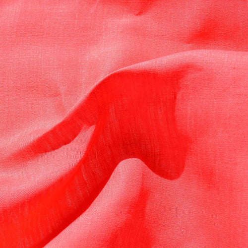 100% Linen Fabric Red 55" Wide Dressmaking Tailoring | By the Yard