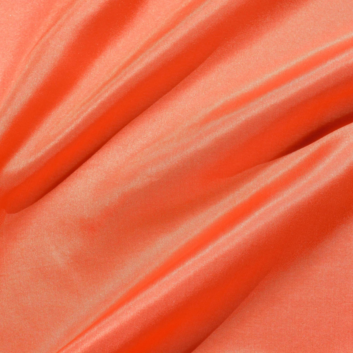 Silk Habotai China Silk Fabric Bright Coral Lightweight 43.5 Inch Wide | By the Yard