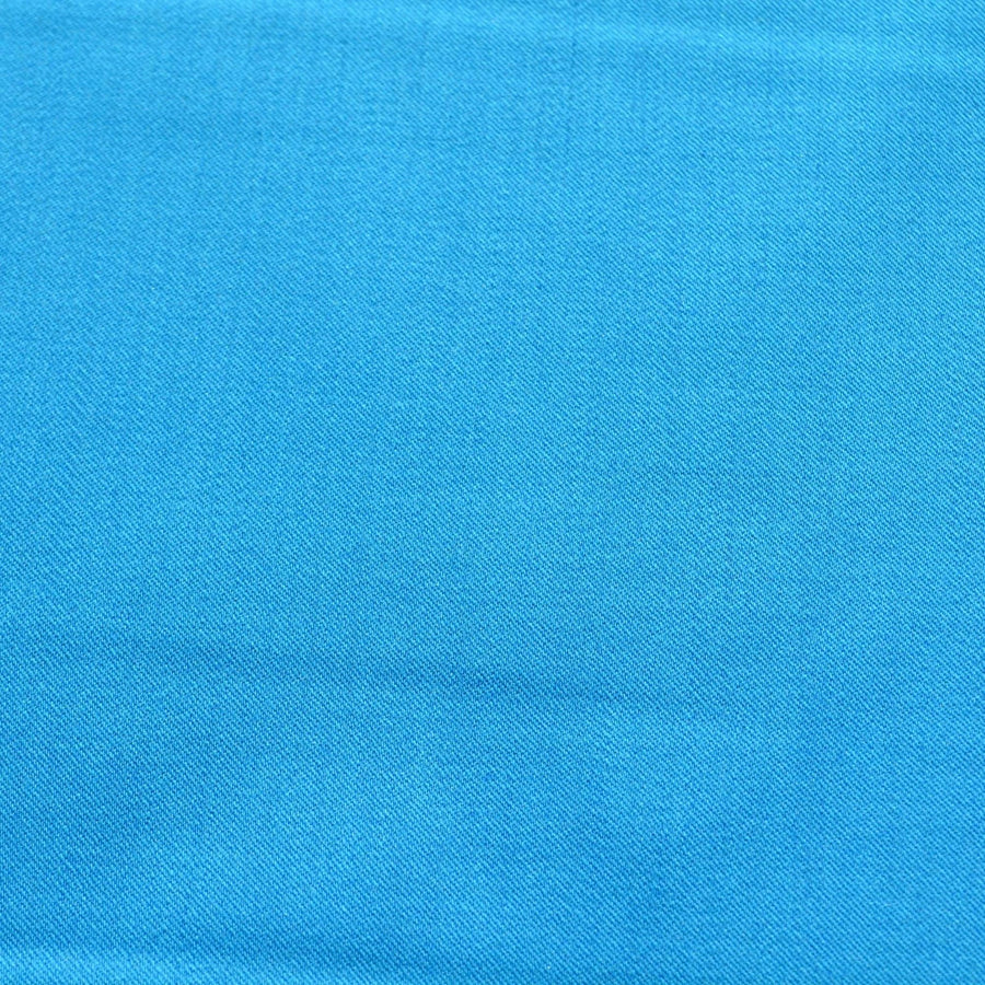 Silk Batiste Stretch Fabric | Blue Matte stretchy knit 42" Wide Luxury Fabric | By the Yard
