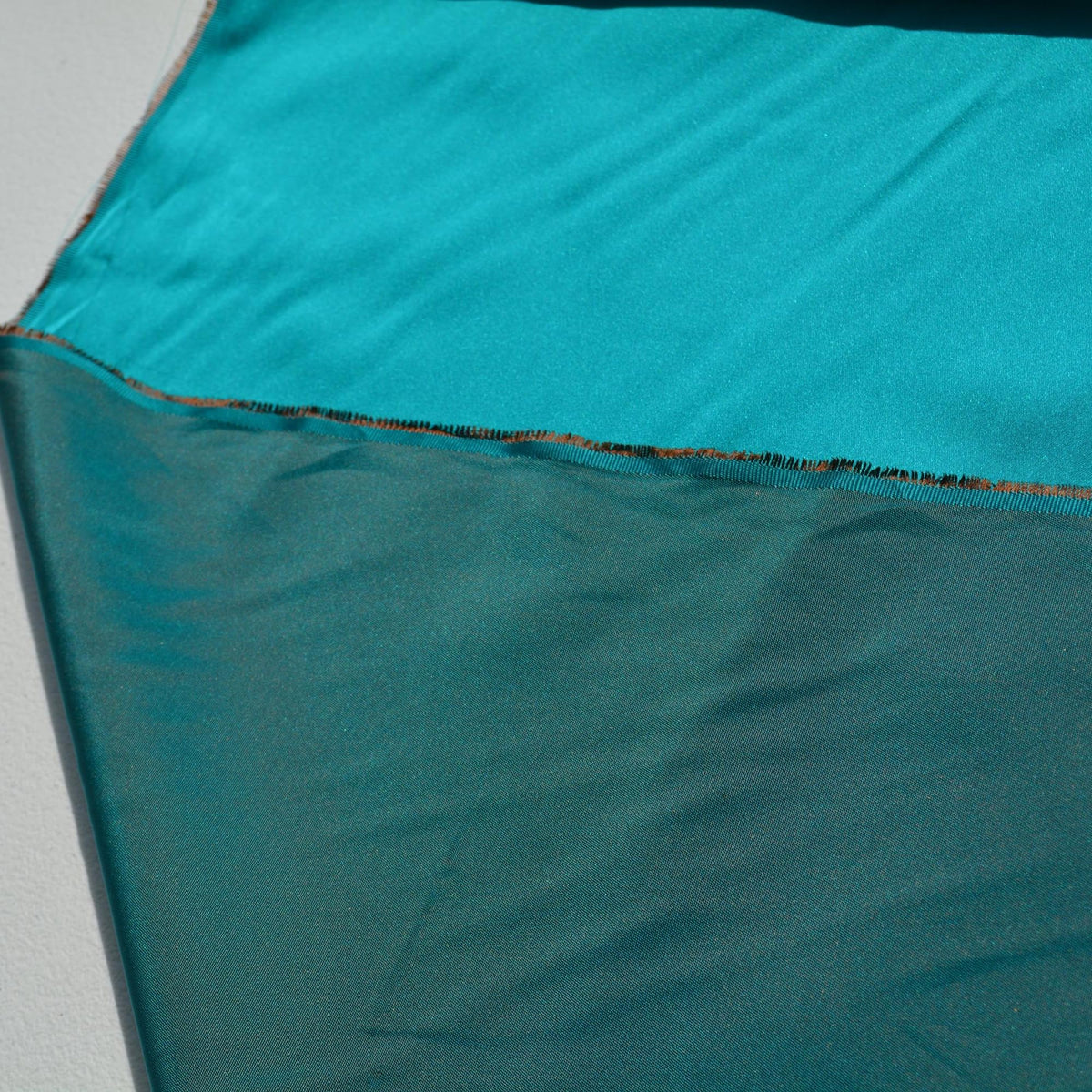 Two-Tone Taffeta Double Sided Fabric | Designer Deadstock | By the Yard