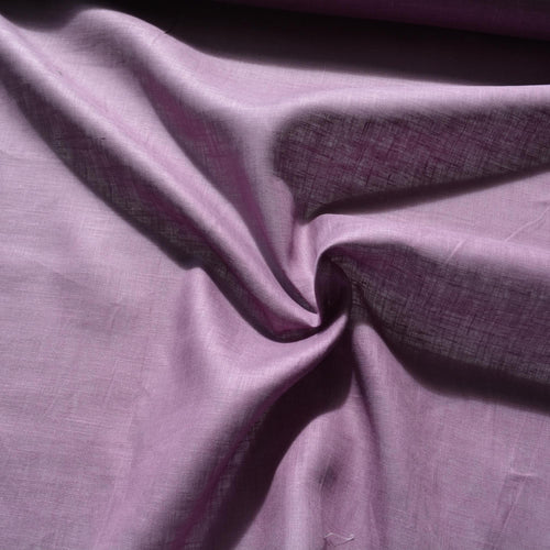 100% Linen Fabric Sheer purple 35" Wide Dressmaking Tailoring | By the Yard