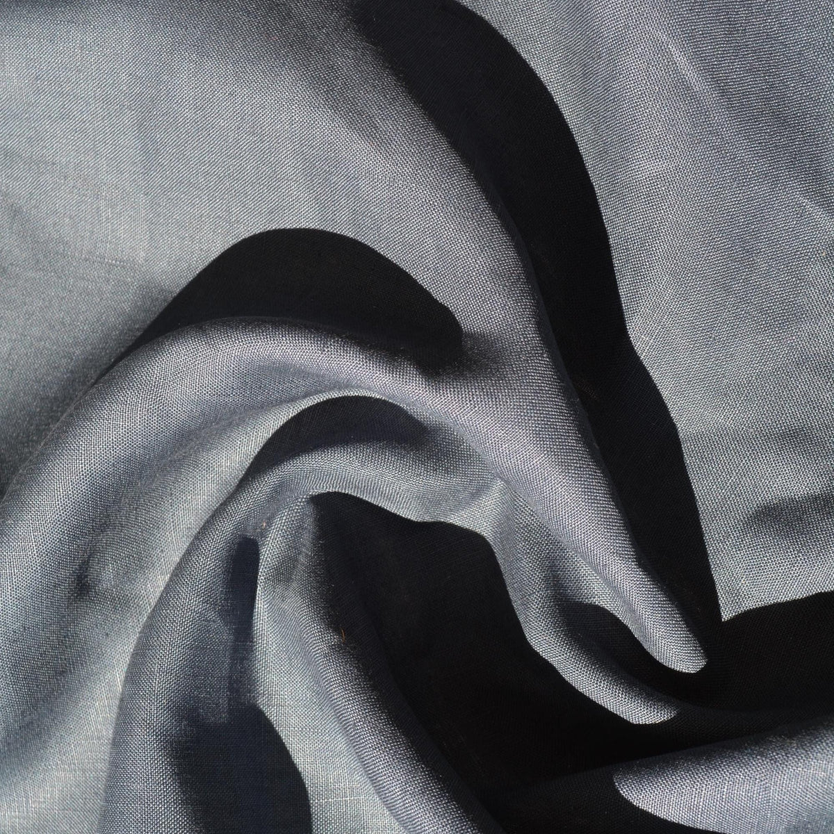 Navy | 100% linen | Linen | Designer Deadstock | By the Yard