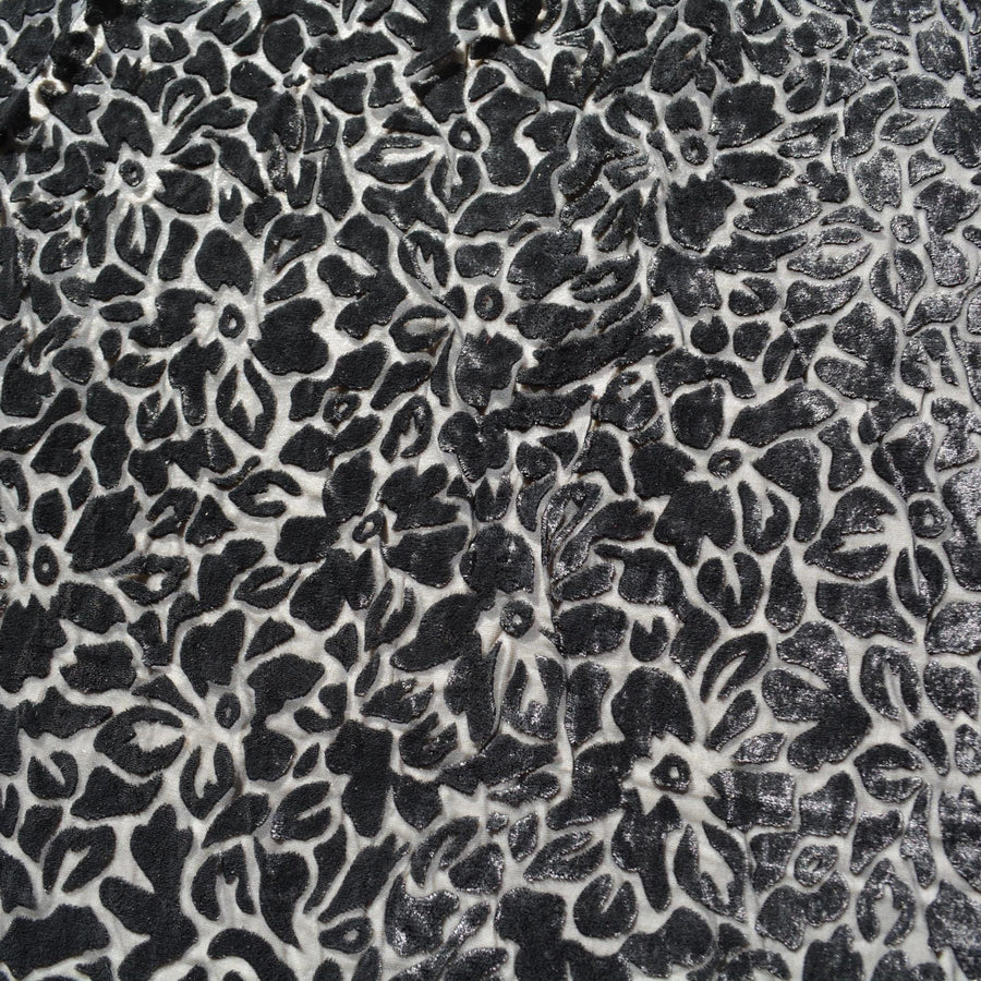 Andre Lang Velvet Burnout Fabric | Designer Deadstock |By the Yard