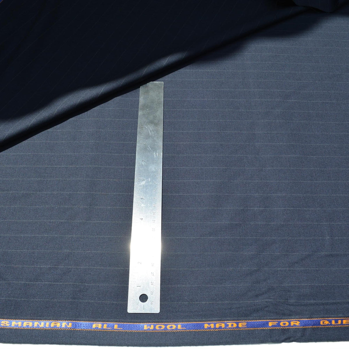 British Tasmanian Super 100s Wool Suiting Fabric | Made for Queensway England | Designer Deadstock | By the Yard