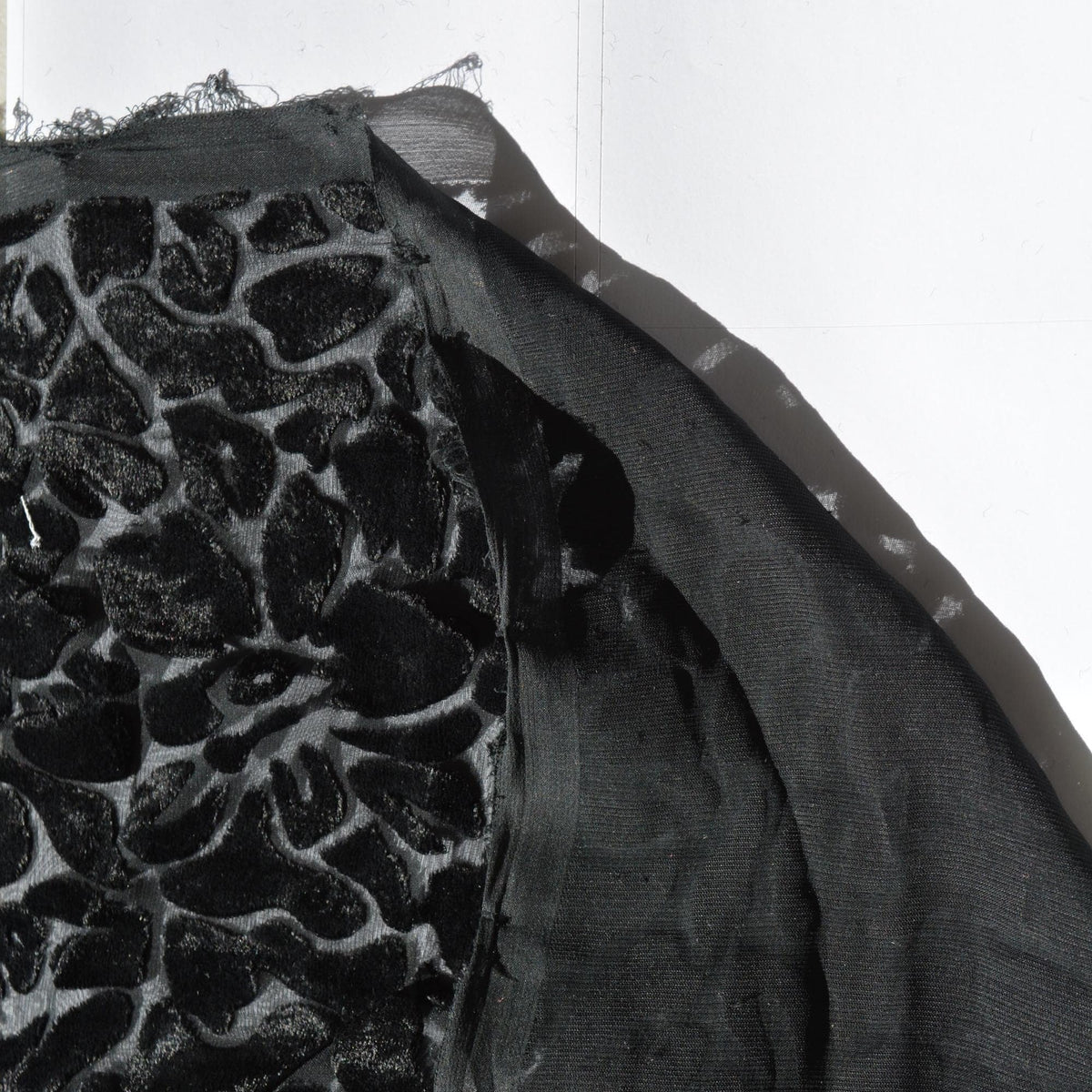 Andre Lang Velvet Burnout Fabric | Designer Deadstock |By the Yard
