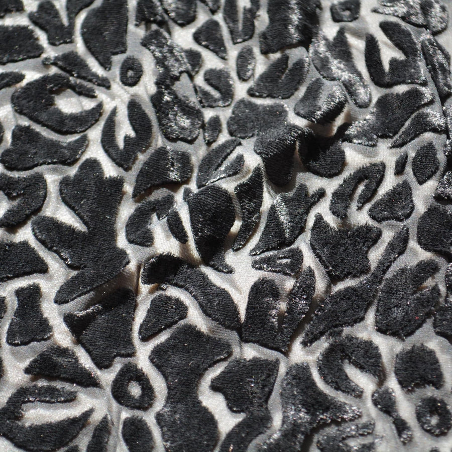 Andre Lang Velvet Burnout Fabric | Designer Deadstock |By the Yard