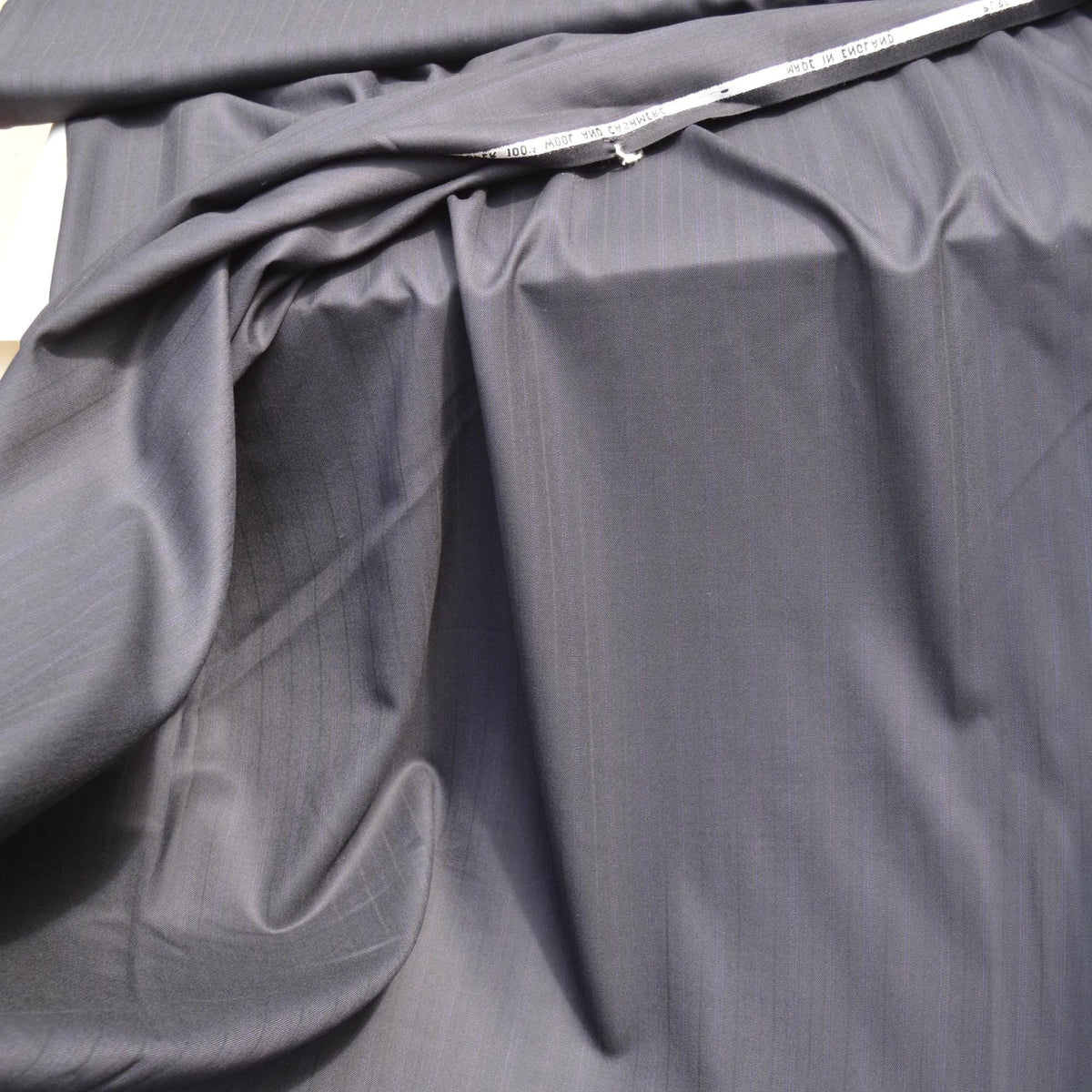 British Cashmere Wool Super 100s Wool Suiting Fabric | made in England | Designer Deadstock | By the Yard