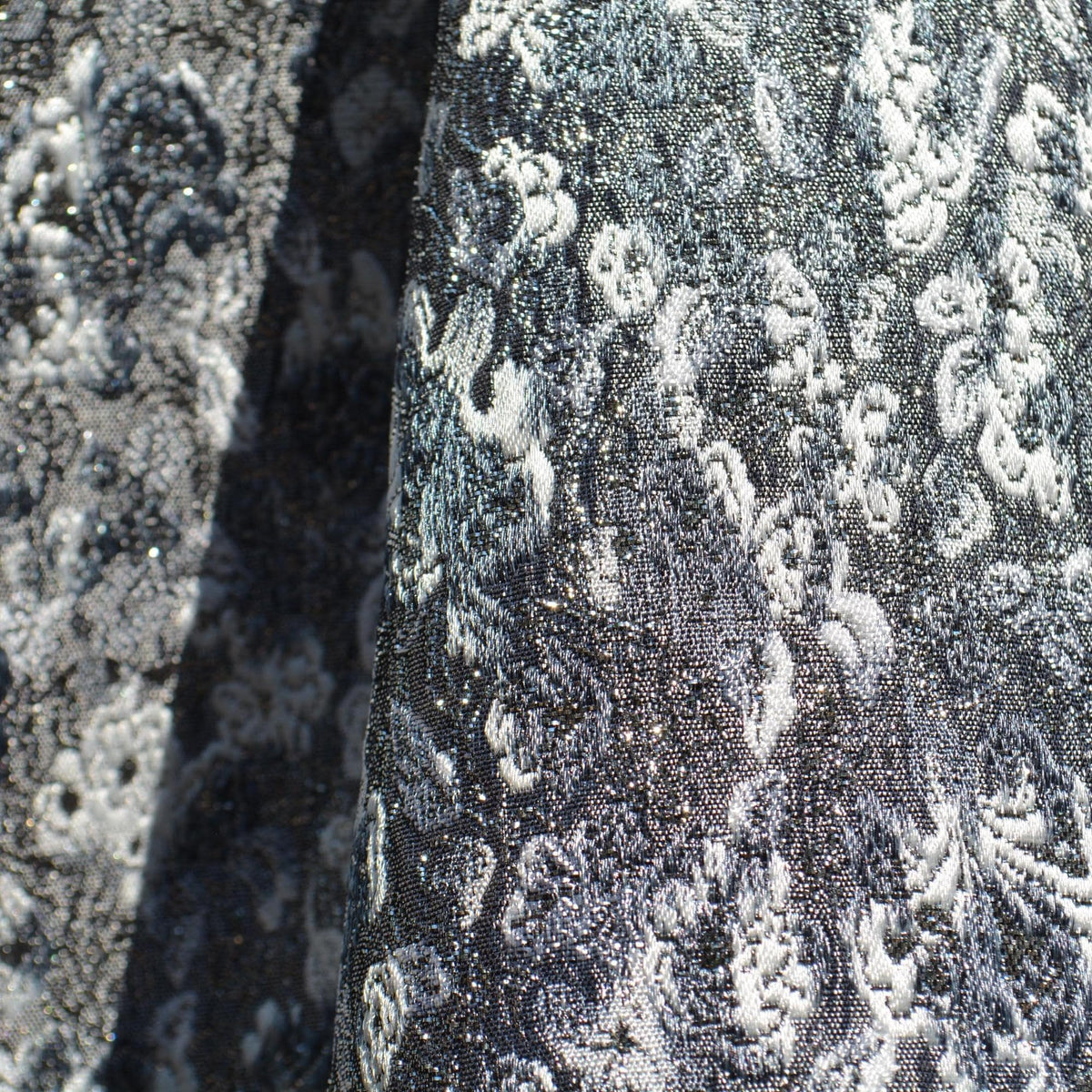 Heavyweight Wool Floral Brocade Fabric | Upholstery Fabric & Home Decor Textile | Curtain, Drapery, Pillow | By the Yard