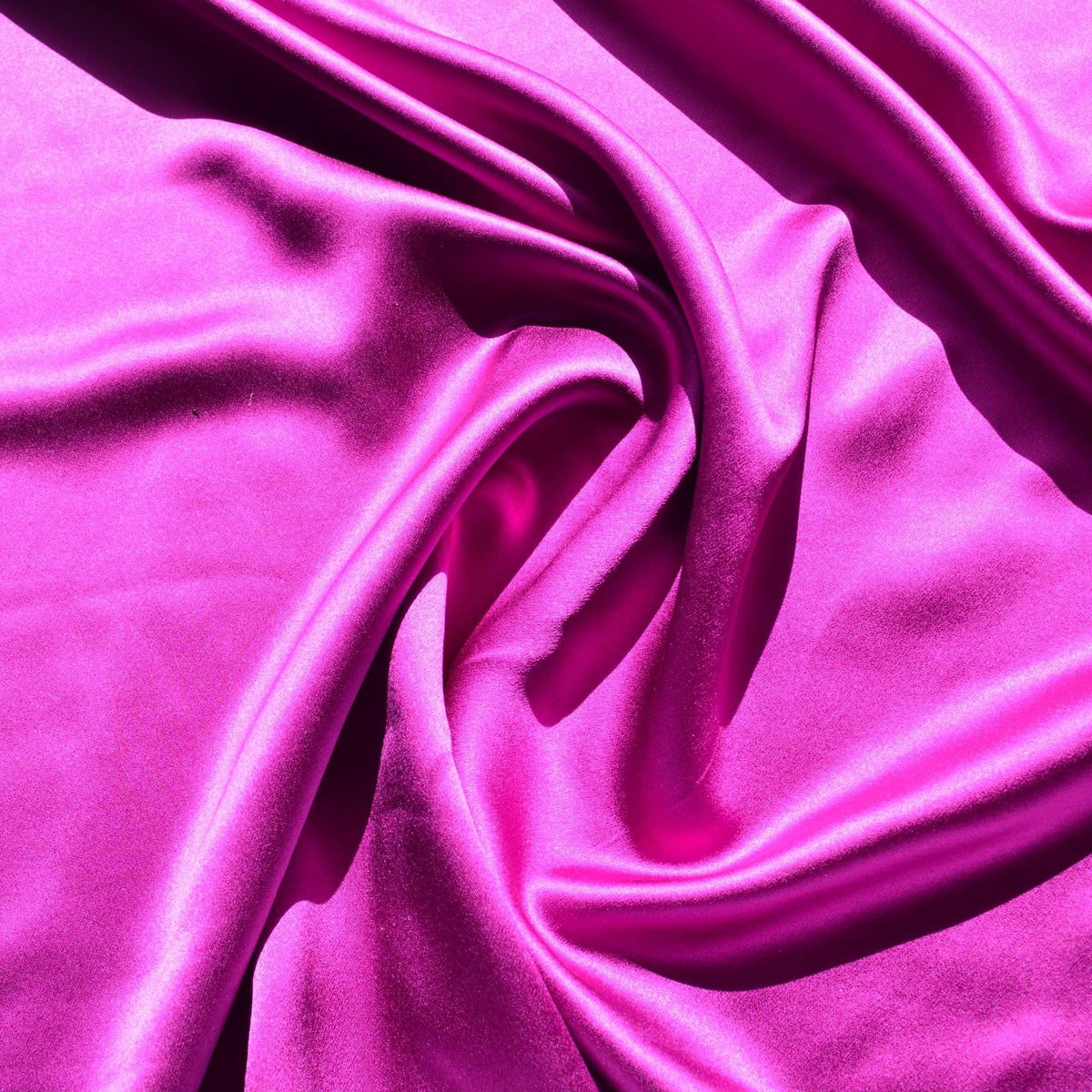 Silk Satin Fabric Purple 45" Wide Luxury Fabric | By the Yard
