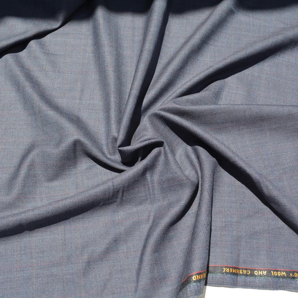 British Cashmere Super 120s Wool Fabric | Made In England | By the Yard