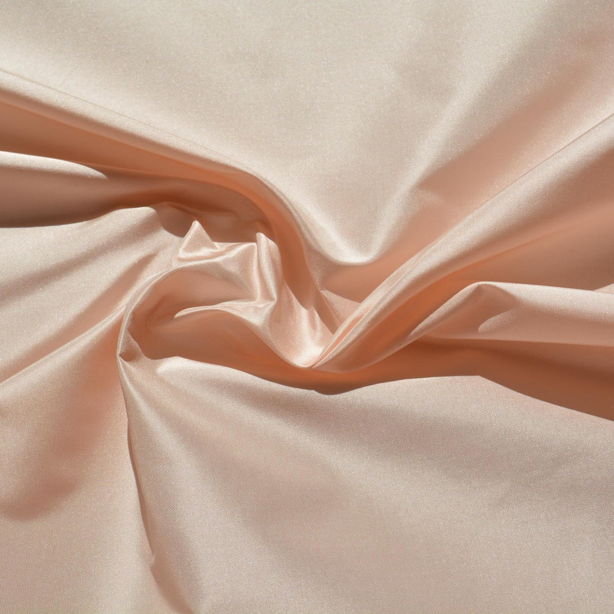 Silk Taffeta Fabric Light pink / ivory 55" Wide Luxury Fabric | By the Yard