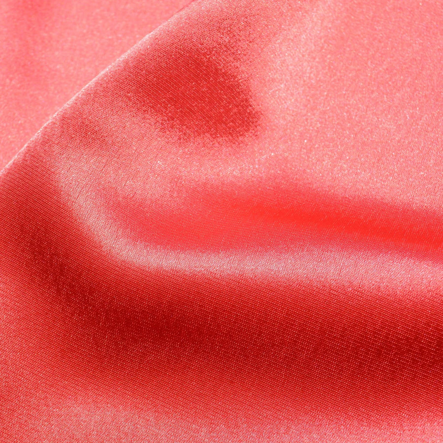 Crepe Back Satin Fabric | Pink Mid-Weight Designer Deadstock | Dresses, Blouses, Special Occasion | By the Yard