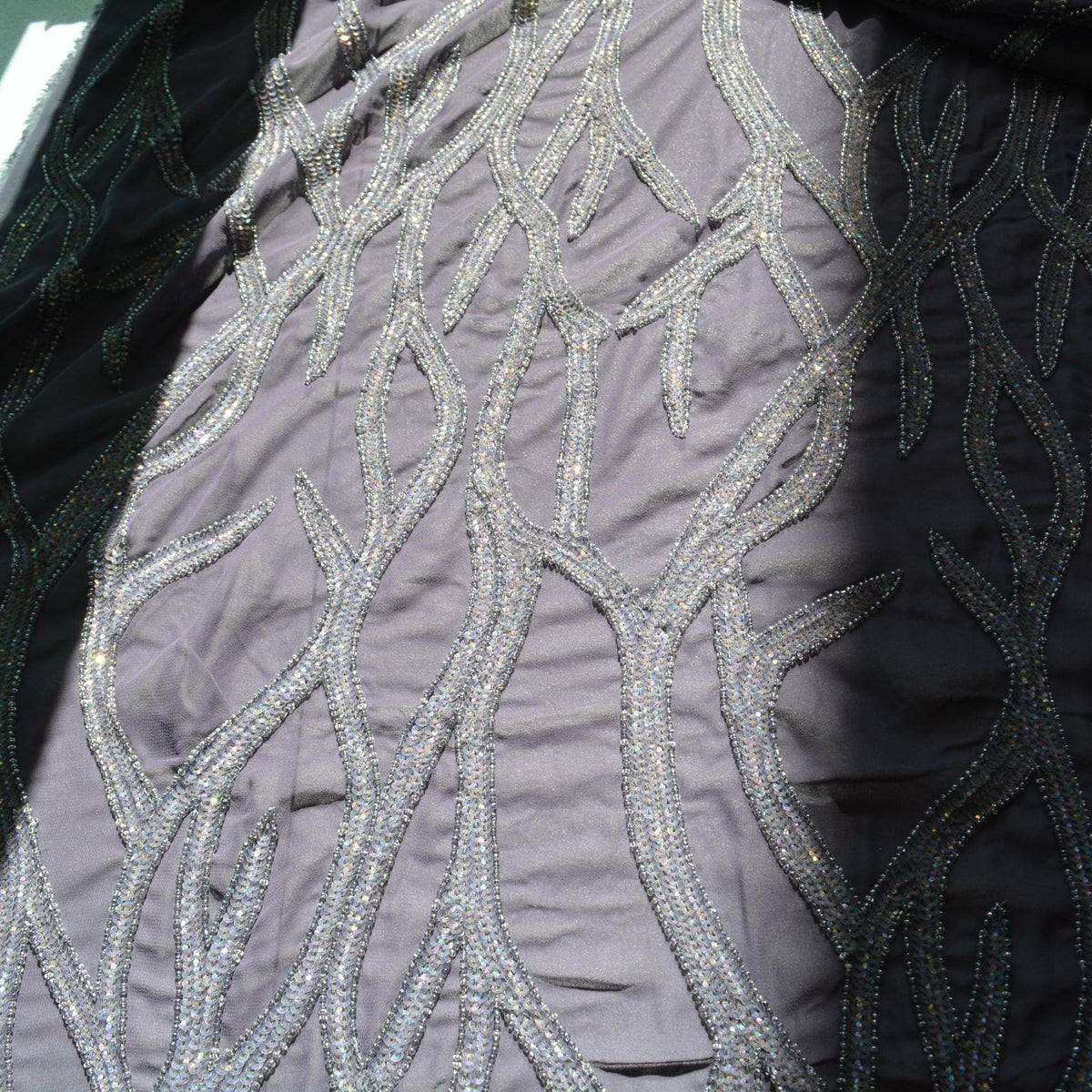 Polyester Specialty Fabric Assorted Embroidered fabric 40" Wide Luxury Fabric Sewing | By the Yard
