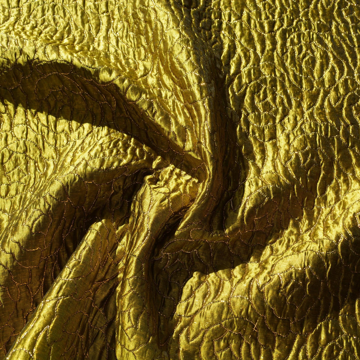 Metallic Brocade Fabric | Upholstery Fabric & Home Decor Textile | Curtain, Drapery, Pillow | By the Yard
