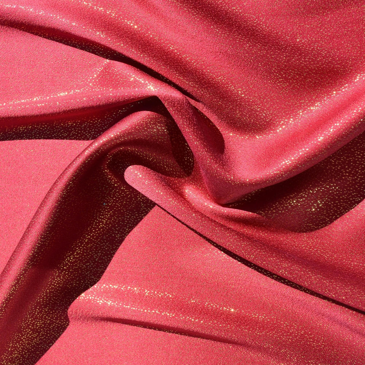 Embroidered Silk Charmeuse Fabric | Burgundy and gold Print | 100% Silk |By the Yard