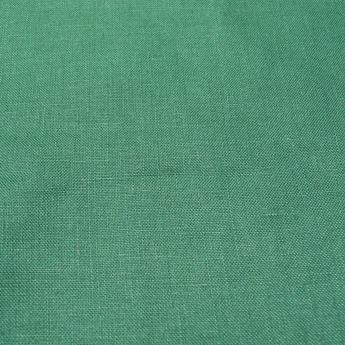 Forest Green Linen Fabric | 100% Midweight Linen Solid Weave 59" Wide | Linen Yardage for Clothing, Summer Dresses, Home