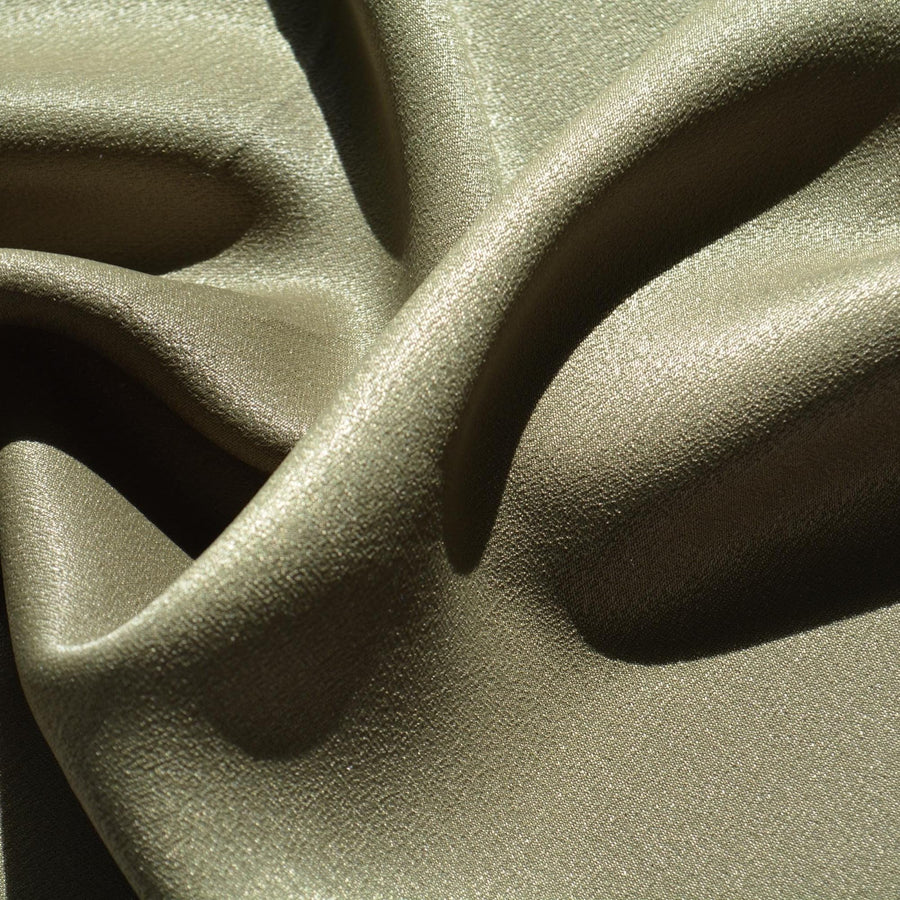 Silk Charmeuse Fabric Forest green 46" Wide Luxury Fabric | By the Yard