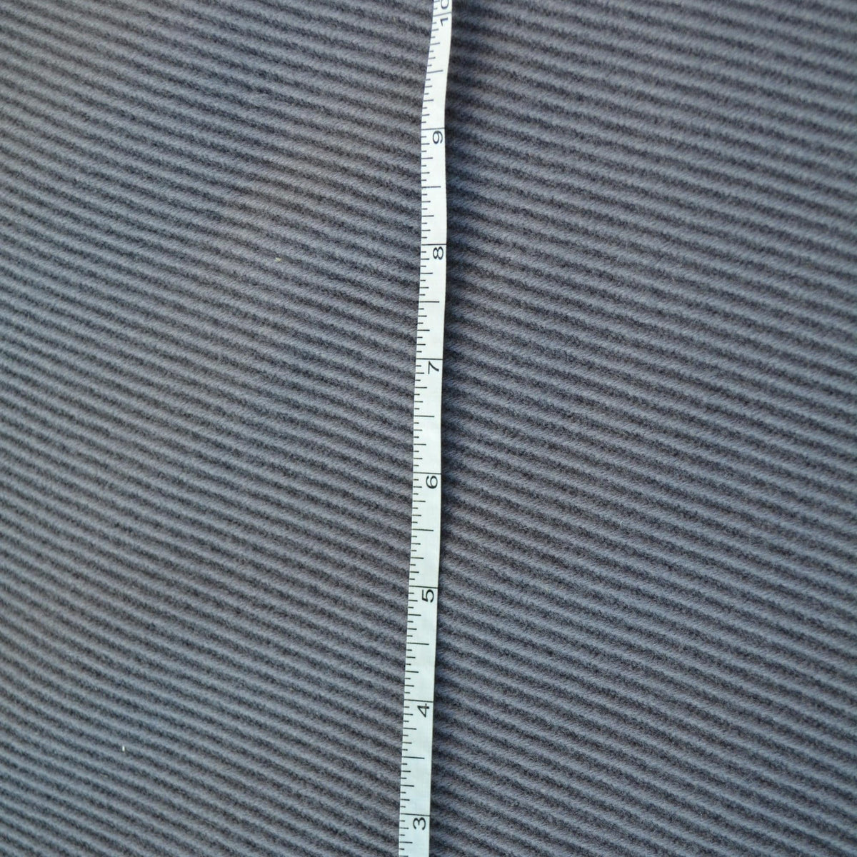 Wool Gabardine Fabric | Heavyweight Double-Faced Wool Twill | Gray Upholstery Home Decor |By the Yard