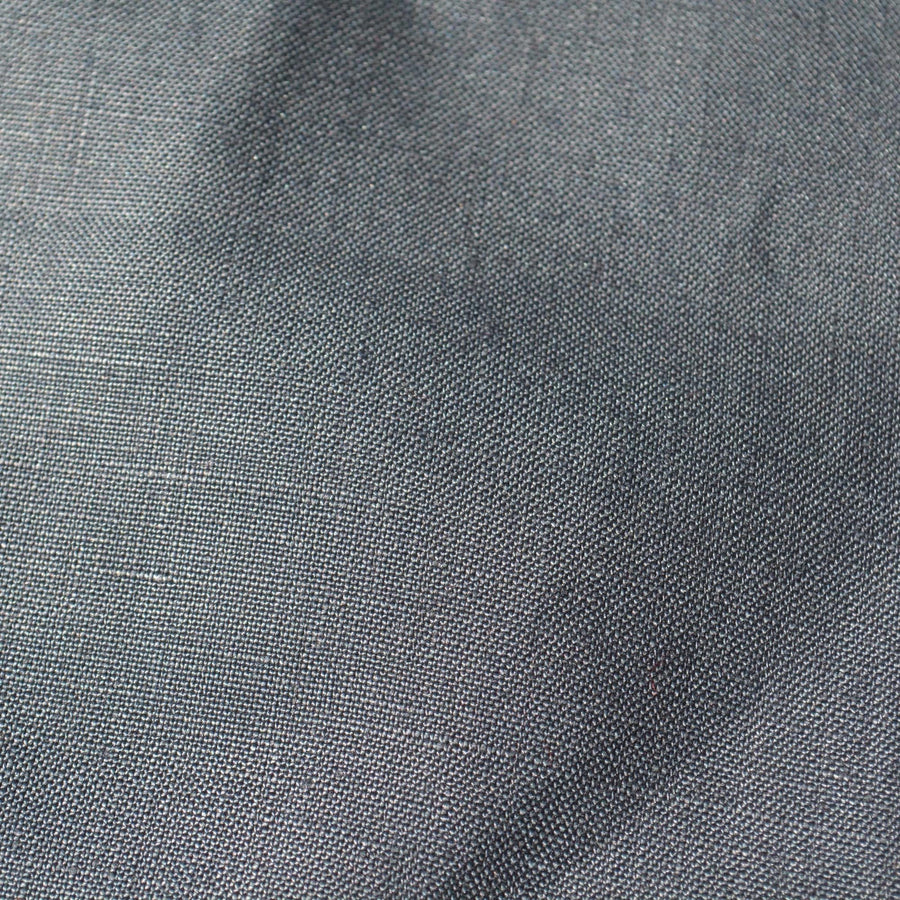 Navy | 100% linen | Linen | Designer Deadstock | By the Yard