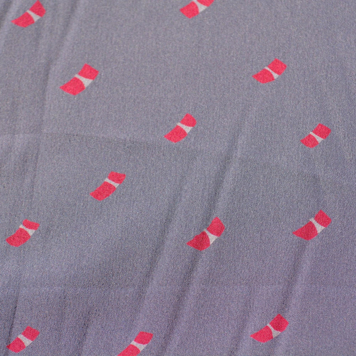 Purple Crepe de Chine Fabric | Vintage Deadstock | By the Yard