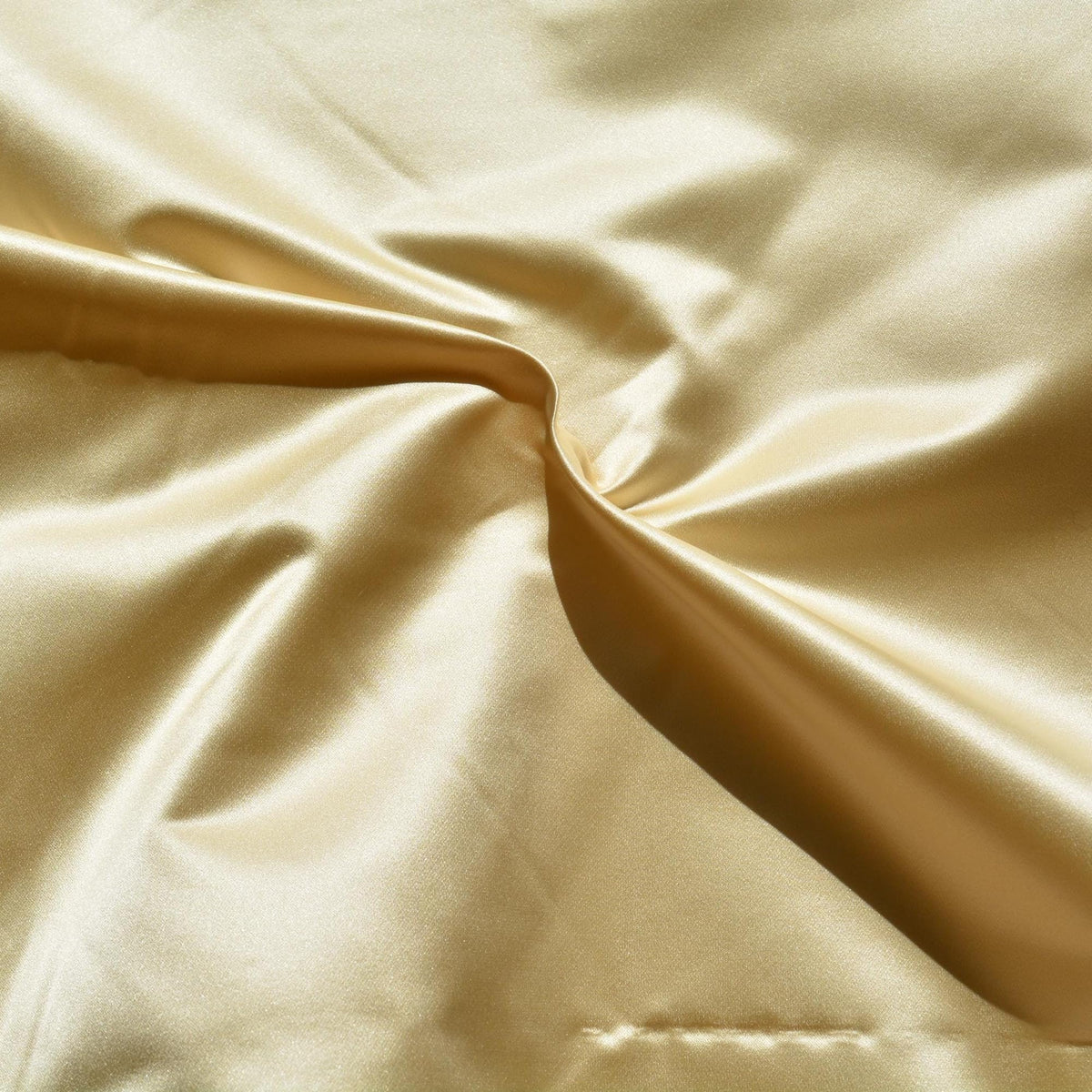 100% Silk Duchess Satin Fabric Beige 54" Wide Luxury Fabric | By the Yard