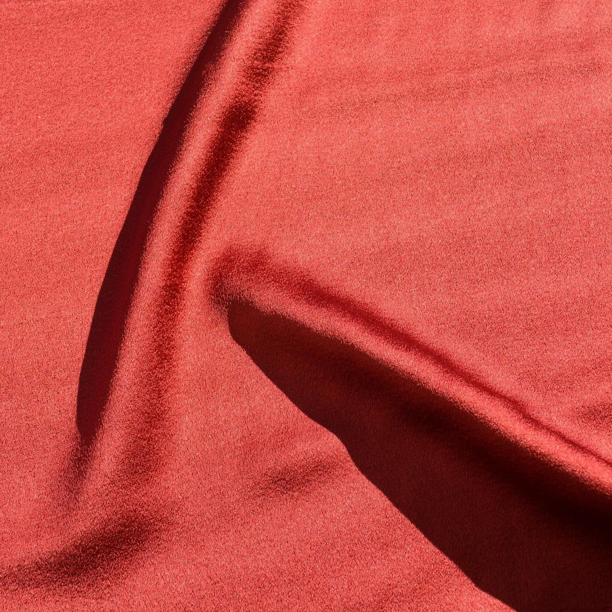 100% Silk Satin Fabric | Burgundy | Luxury Silk Yardage |By the Yard