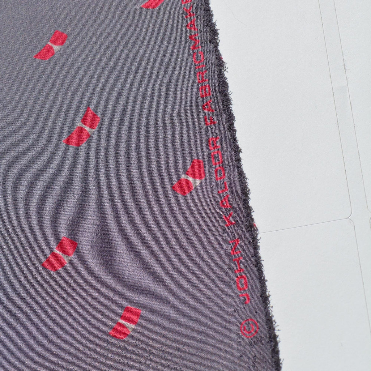Purple Crepe de Chine Fabric | Vintage Deadstock | By the Yard