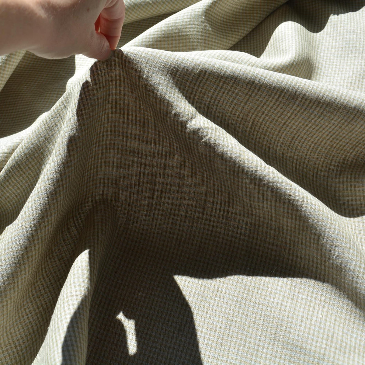Linen Fabric | Beige | Designer Yardage |By the Yard