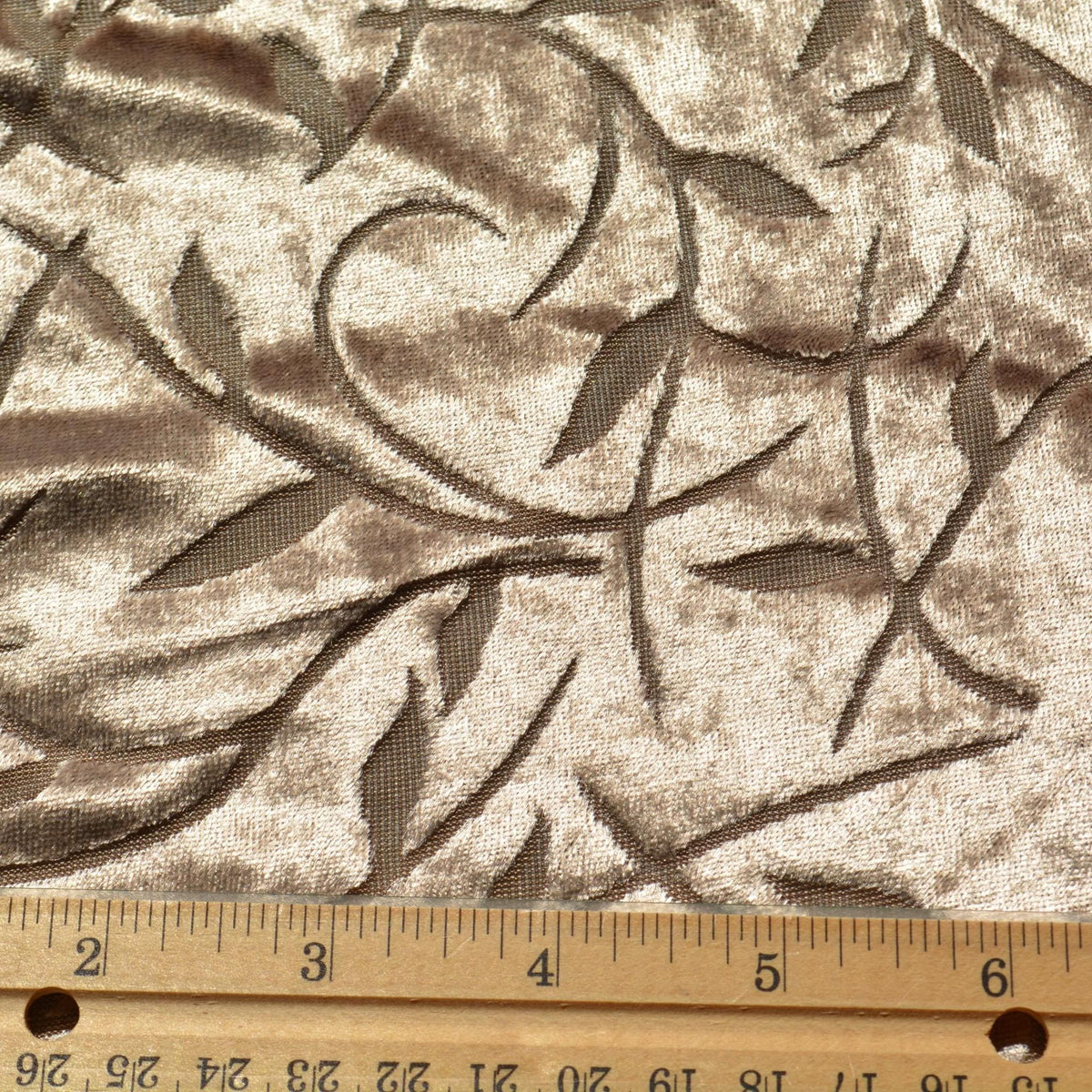 Gold Silk Jersey Knit | Velvet Fabric | Designer Deadstock Yardage |By the Yard