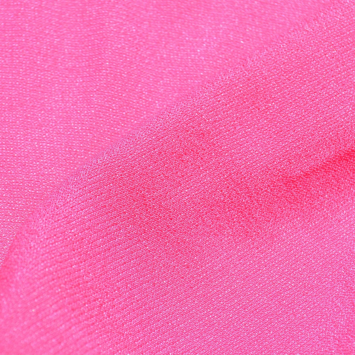 Silk Blend Stretch Jersey Fabric | Pink Lightweight Designer Deadstock | Tops, Dresses, Activewear | By the Yard