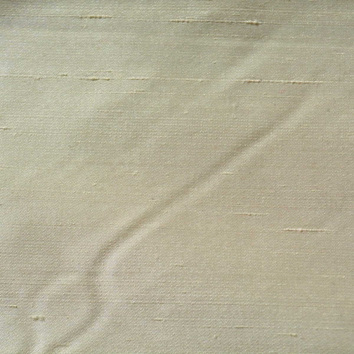 Silk Dupioni Fabric Ivory 55" Wide Luxury Fabric | By the Yard