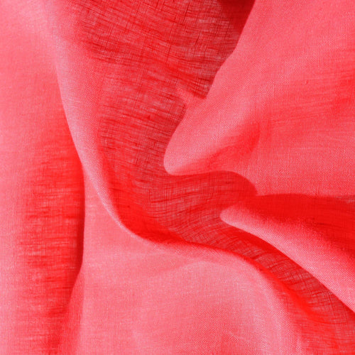 100% Linen Fabric Red 54" Wide Dressmaking Tailoring | By the Yard