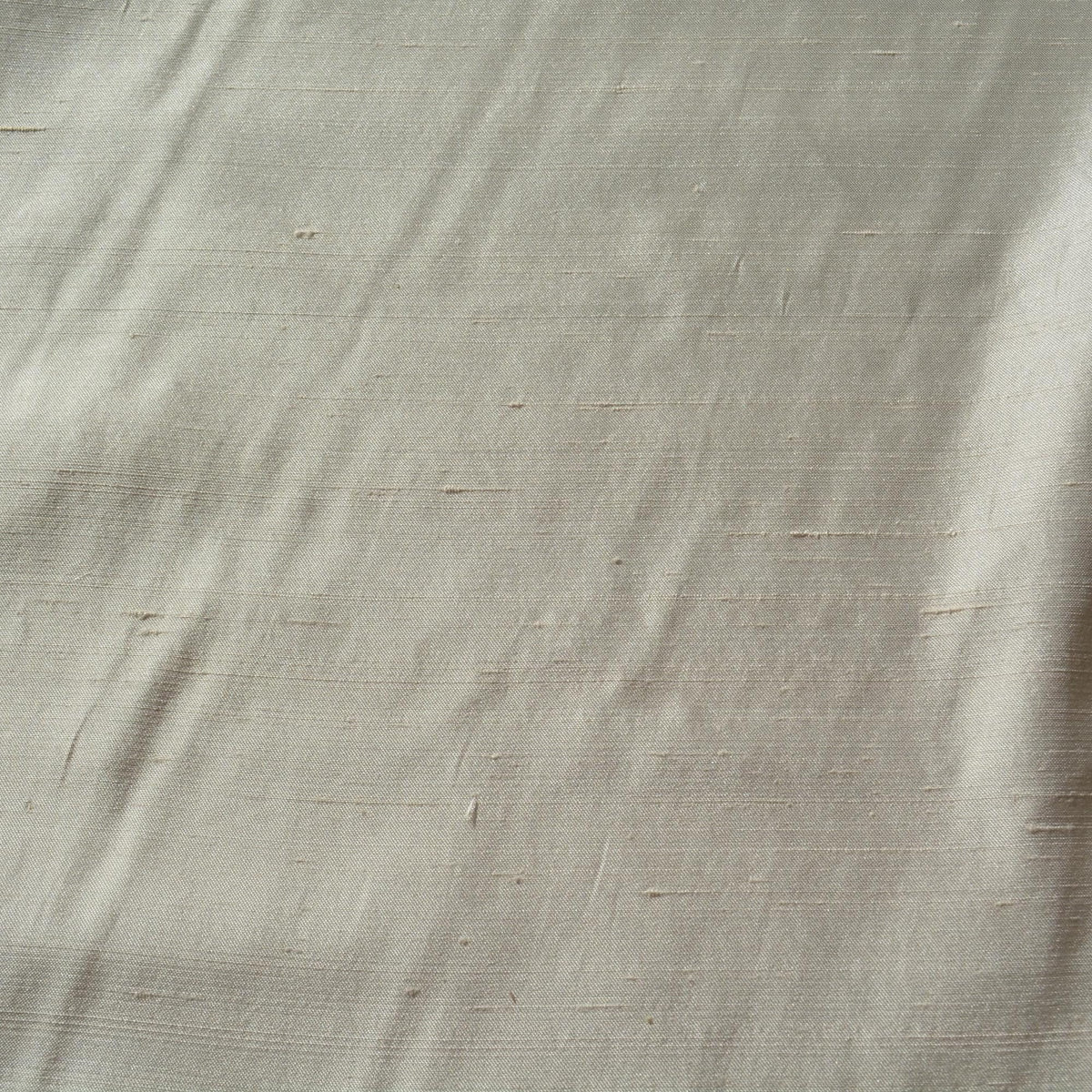 Silk Dupioni Fabric White 49" Wide Luxury Fabric | By the Yard