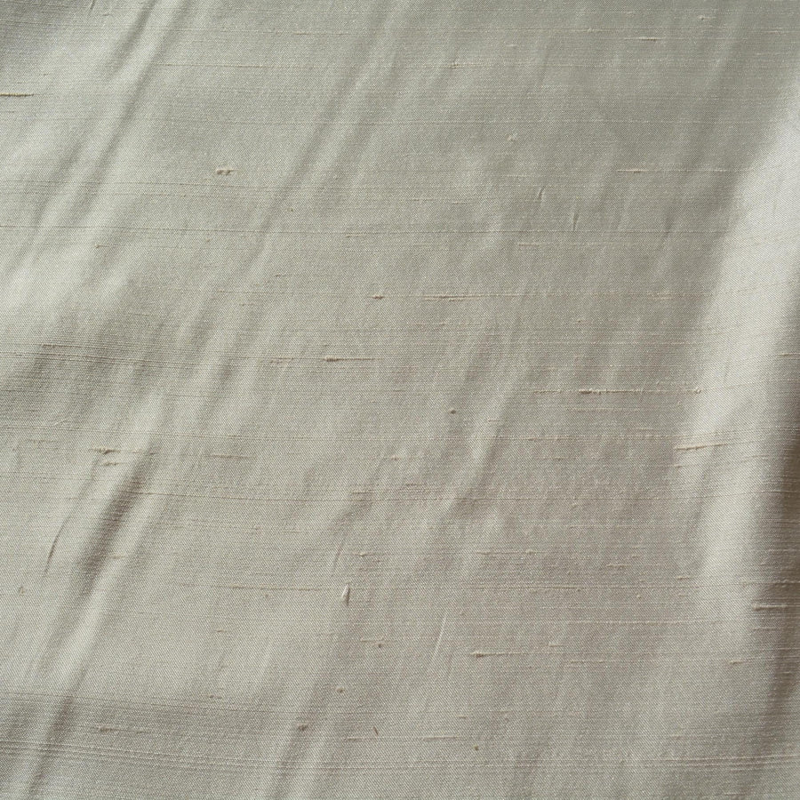 Silk Dupioni Fabric White 49" Wide Luxury Fabric | By the Yard