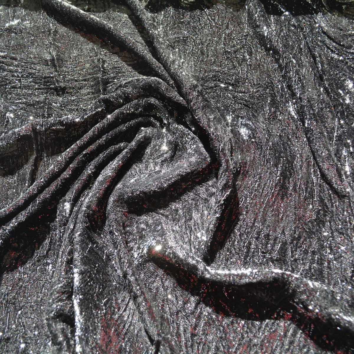 Black sparkle Brocade Fabric | Designer Deadstock Yardage |By the Yard