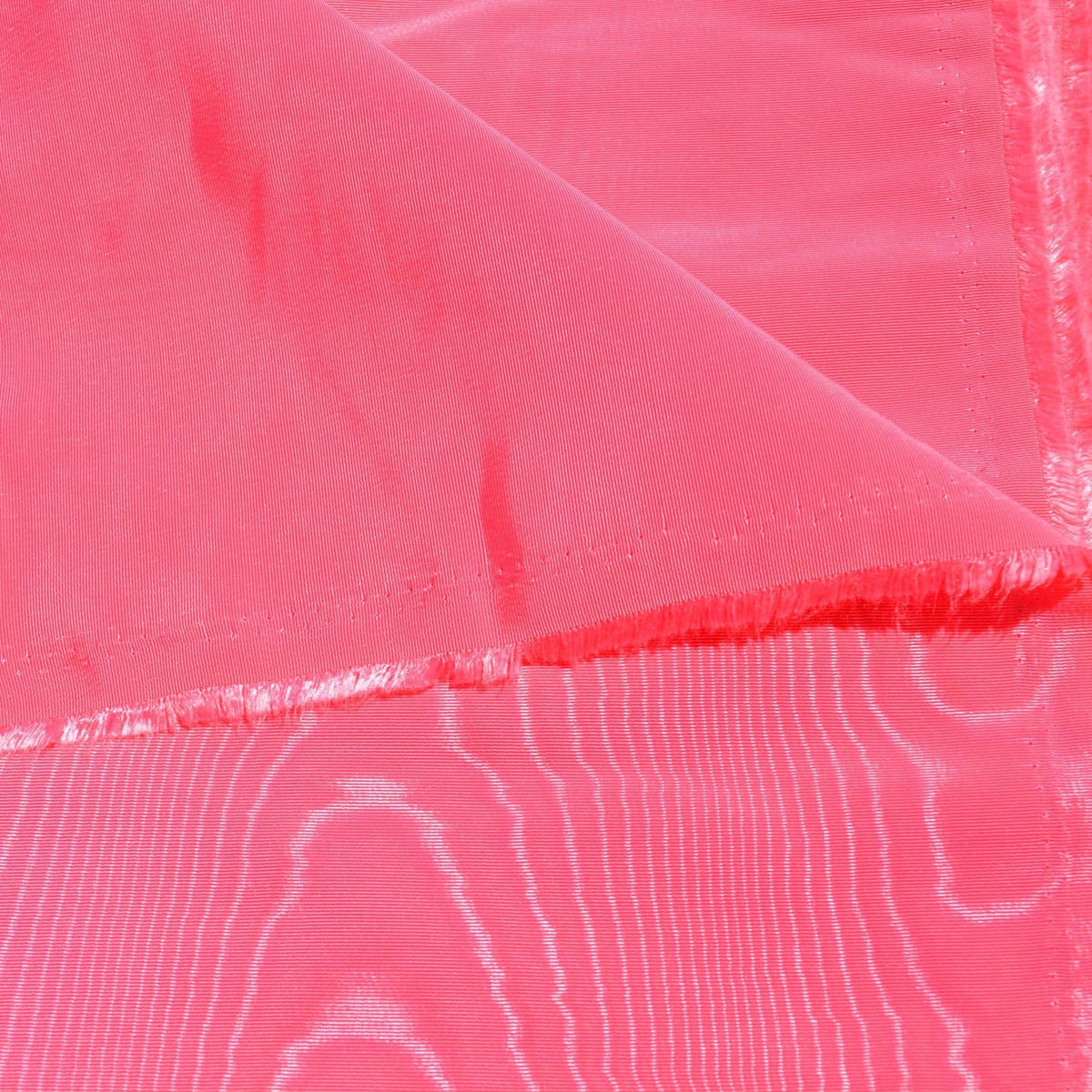 Dark Pink Moiré — OEKO-TEX Recycled, 1 Yard