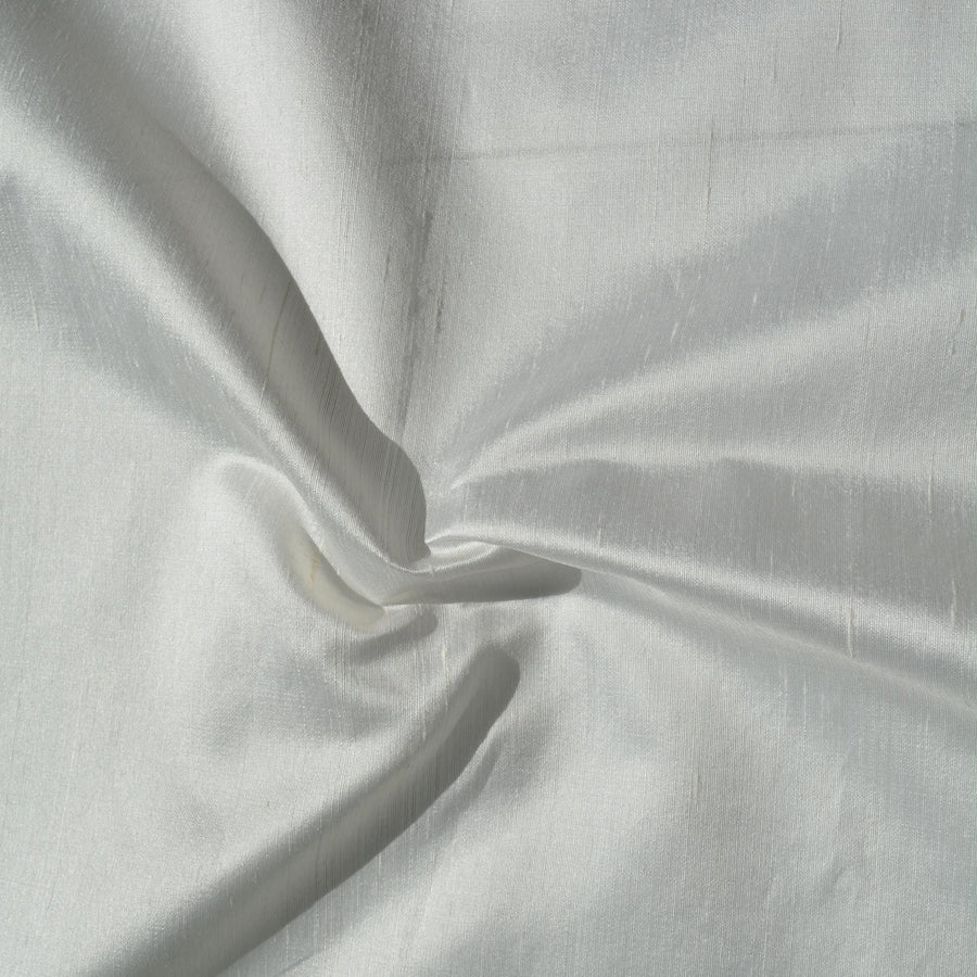 Silk Dupioni Fabric Ivory 49" Wide Luxury Fabric | By the Yard