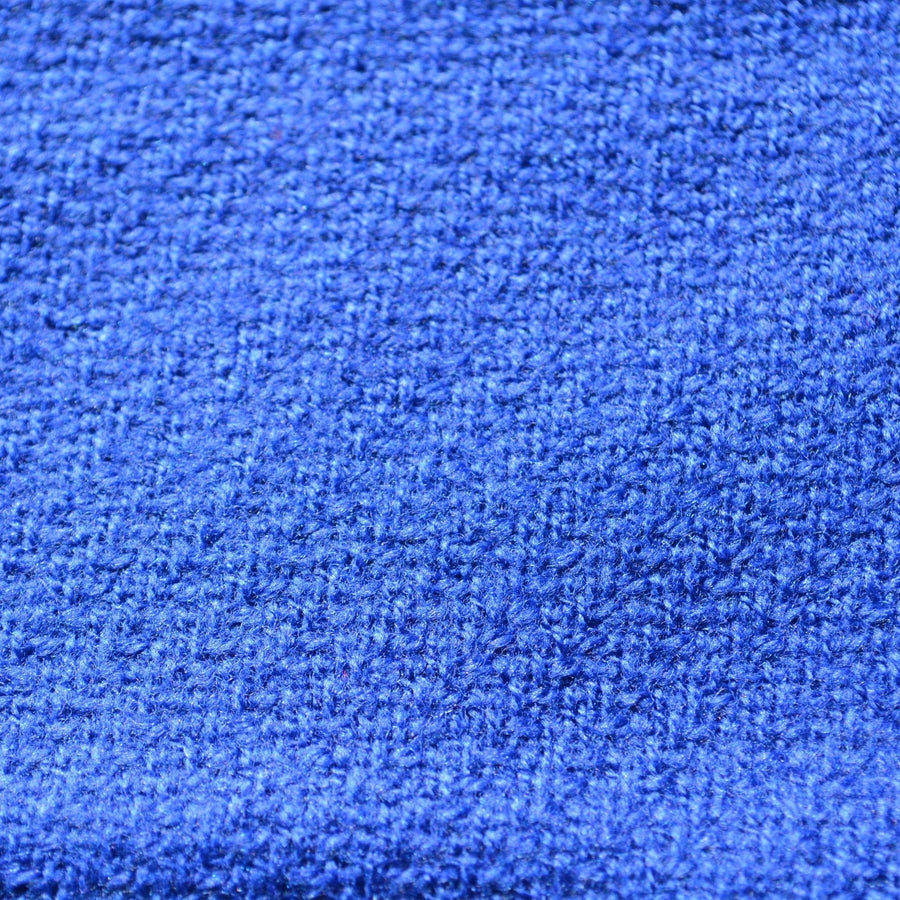 Blue | 100% wool | Wool Tweed | Designer Deadstock | By the Yard