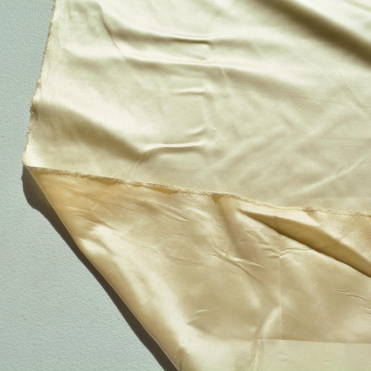 100% Silk Duchess Satin Fabric Cream Bridal Heavyweight 55 Inch Wide | By the Yard