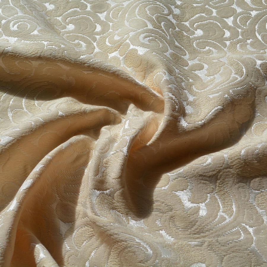 Silk Cotton Brocade | Upholstery Fabric & Home Decor Textile | Curtain, Drapery, Pillow | By the Yard
