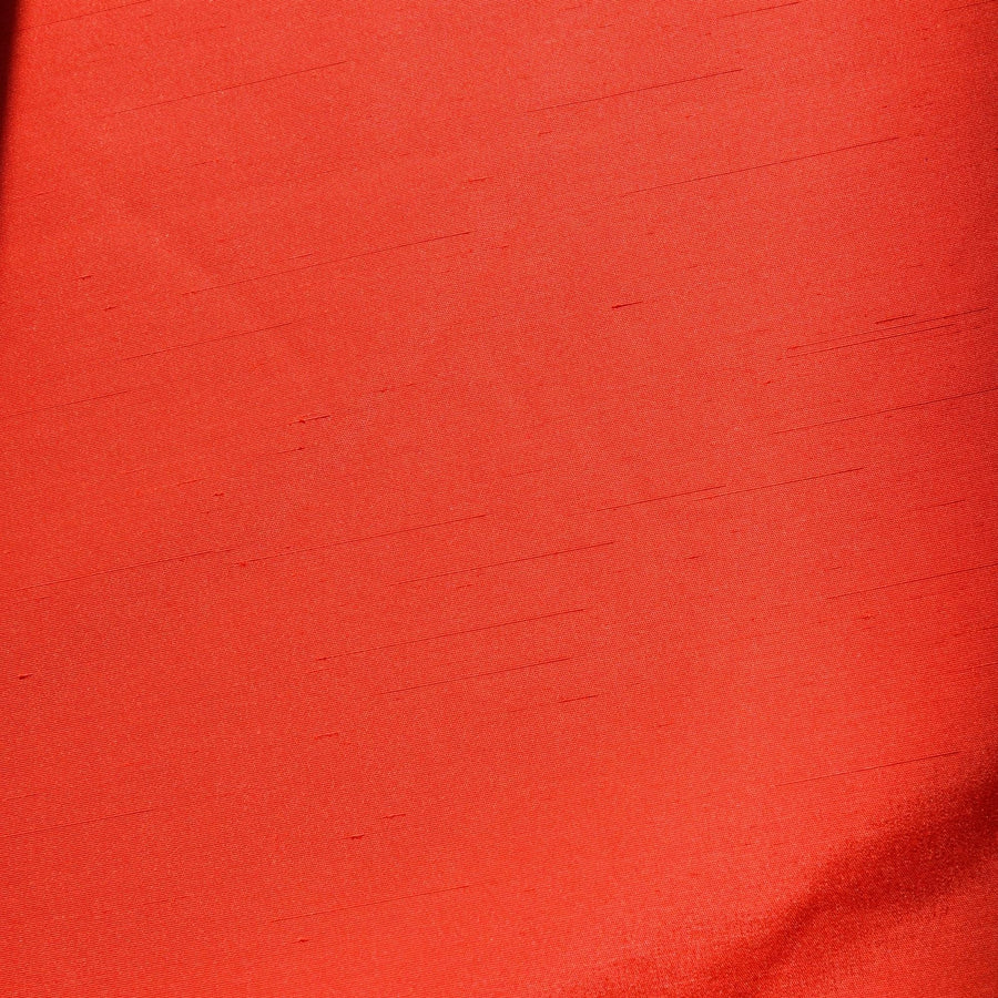 Silk Dupioni Fabric Red 44" Wide Luxury Fabric | By the Yard