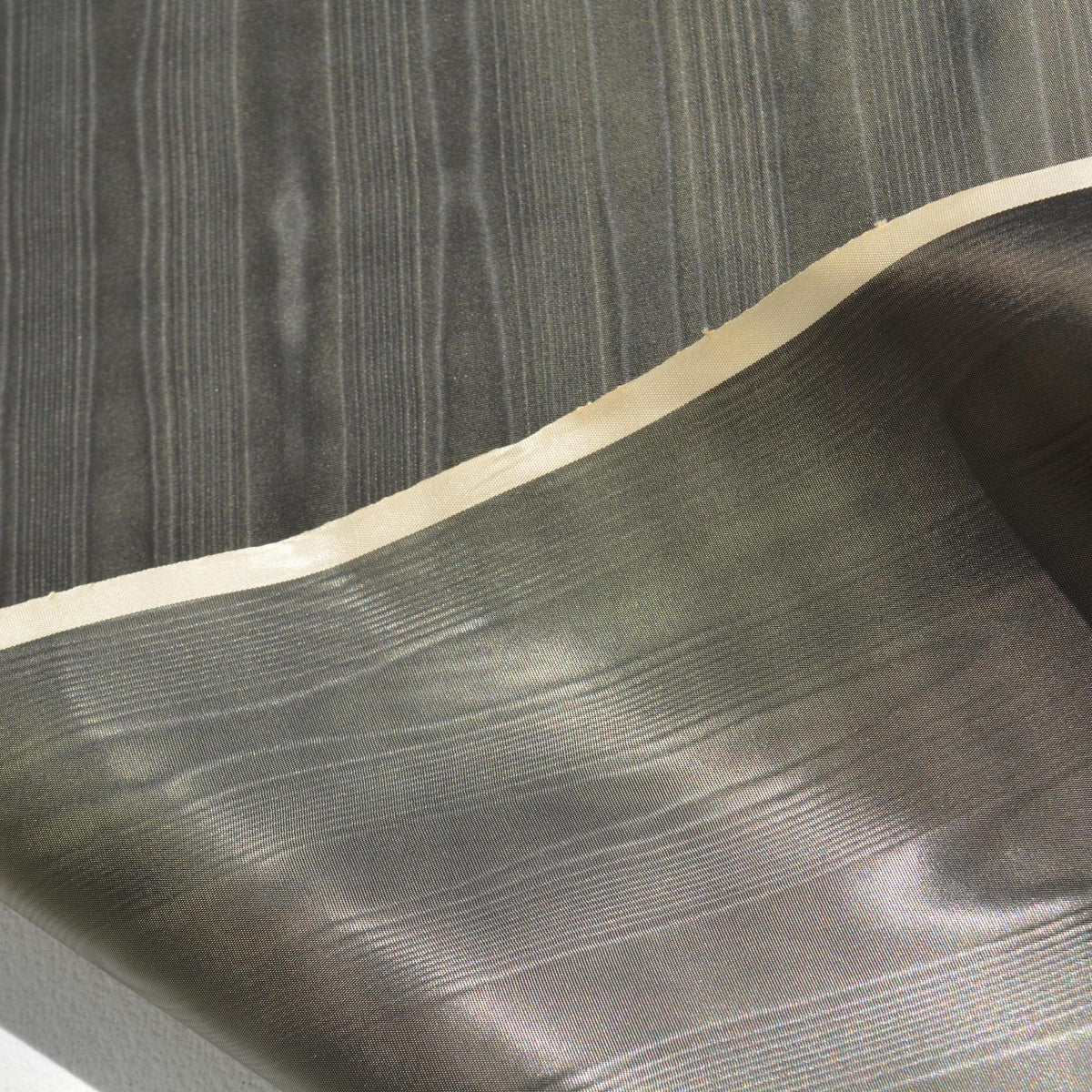 Gray Acetate Moiré | By the Yard