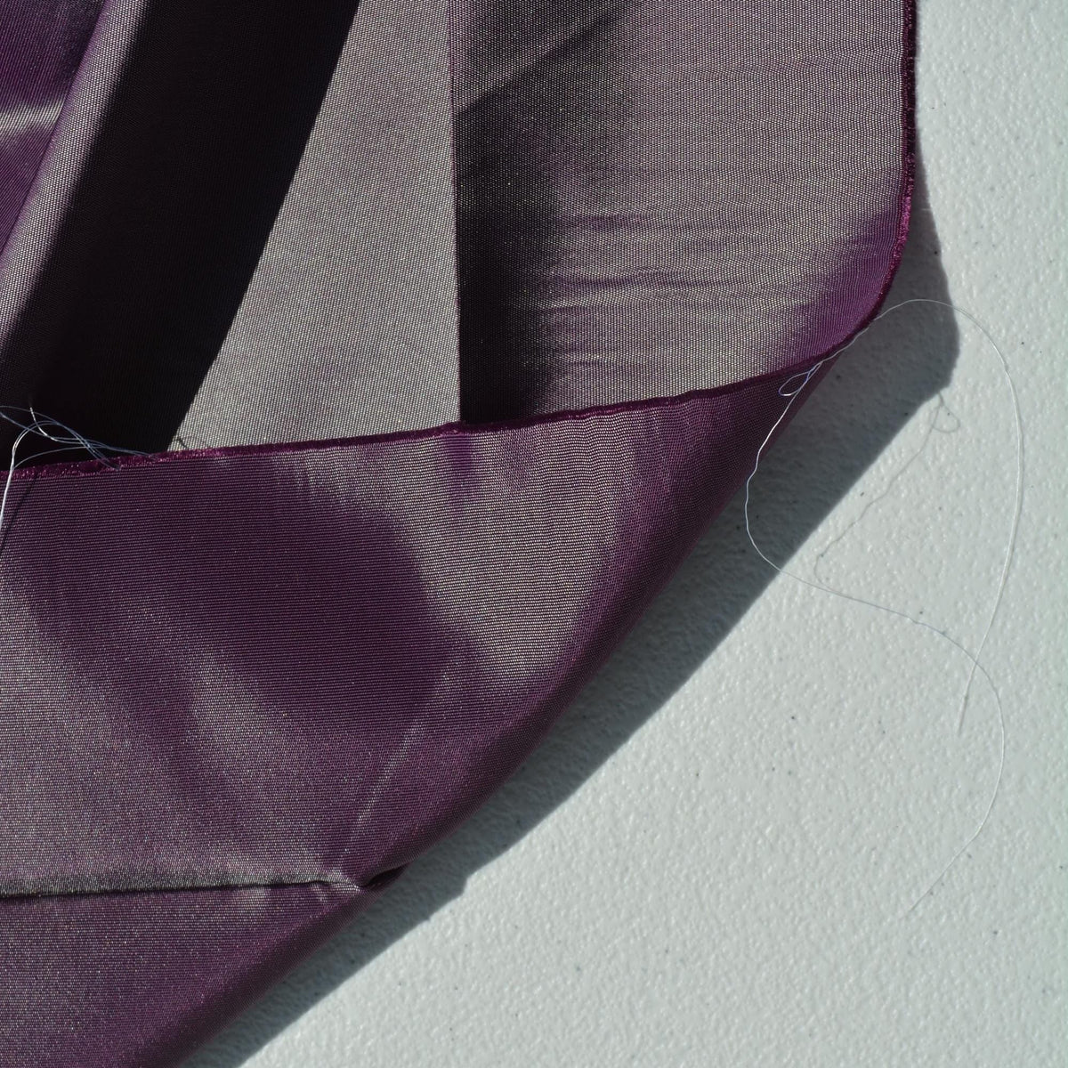 Purple Two-Tone Taffeta Fabric | Designer Deadstock | By the Yard