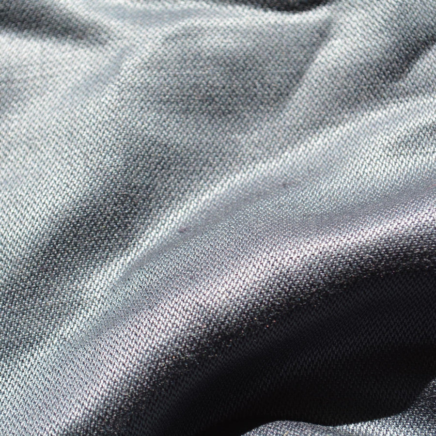 Navy | wool silk blend | Wool Blend | Designer Deadstock | By the Yard
