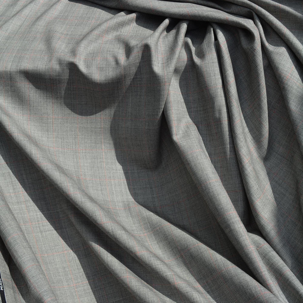 British Super 100s Wool Suiting Fabric | Huddersfield England British wool Super 100s | Designer Deadstock | By the Yard