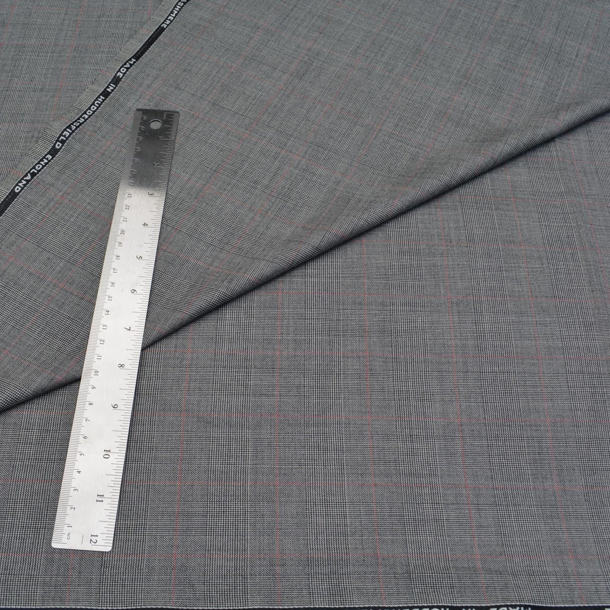 British Super 100s Wool Suiting Fabric | Huddersfield England British wool Super 100s | Designer Deadstock | By the Yard