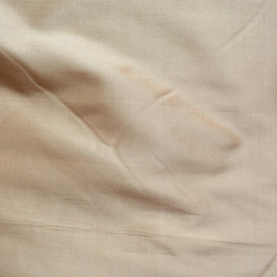 Silk Taffeta Fabric Light peach / gray Two-tone 48" Wide Luxury Fabric | By the Yard
