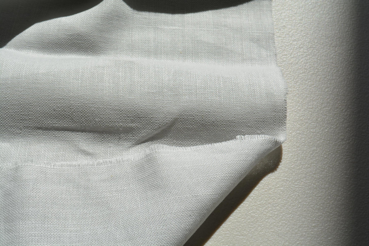 Light gray | 100% linen | Linen | Designer | Designer Deadstock | By the Yard